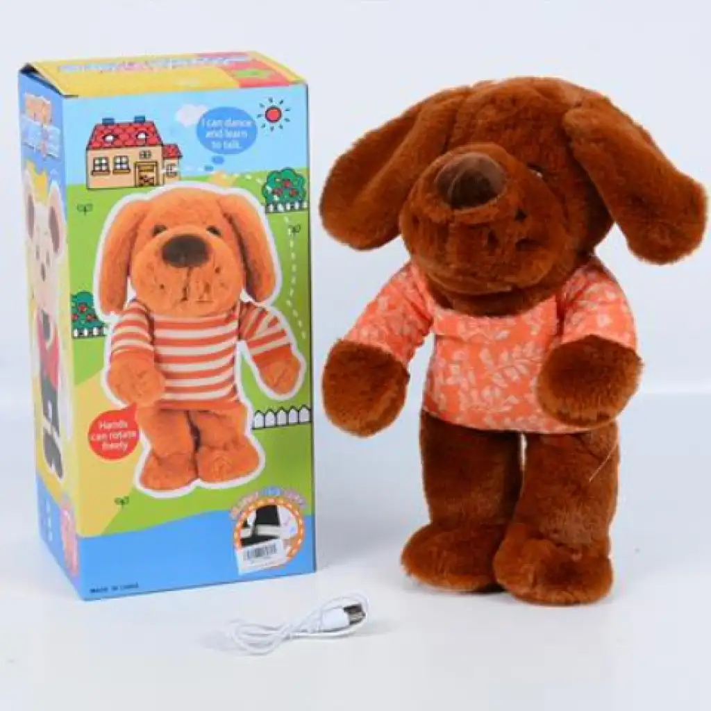 imagen de Perro de peluche bailarín 1