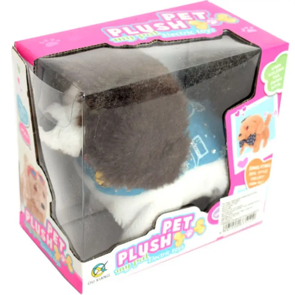 imagen de Perro de peluche caminante con sonido en varios colores 4