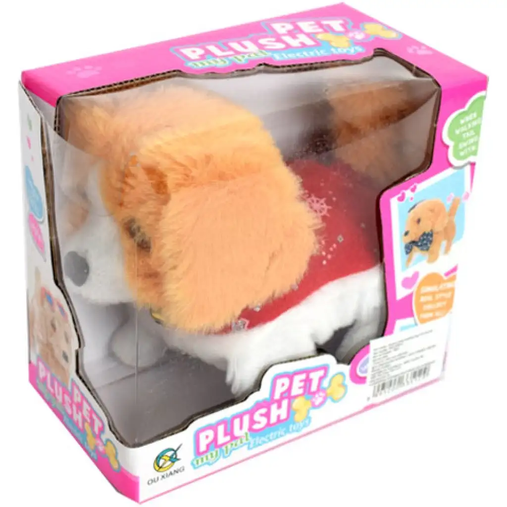 imagen de Perro de peluche caminante con sonido en varios colores 5