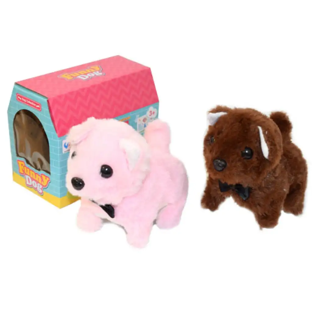 imagen de Perro de peluche caminante con sonido 1