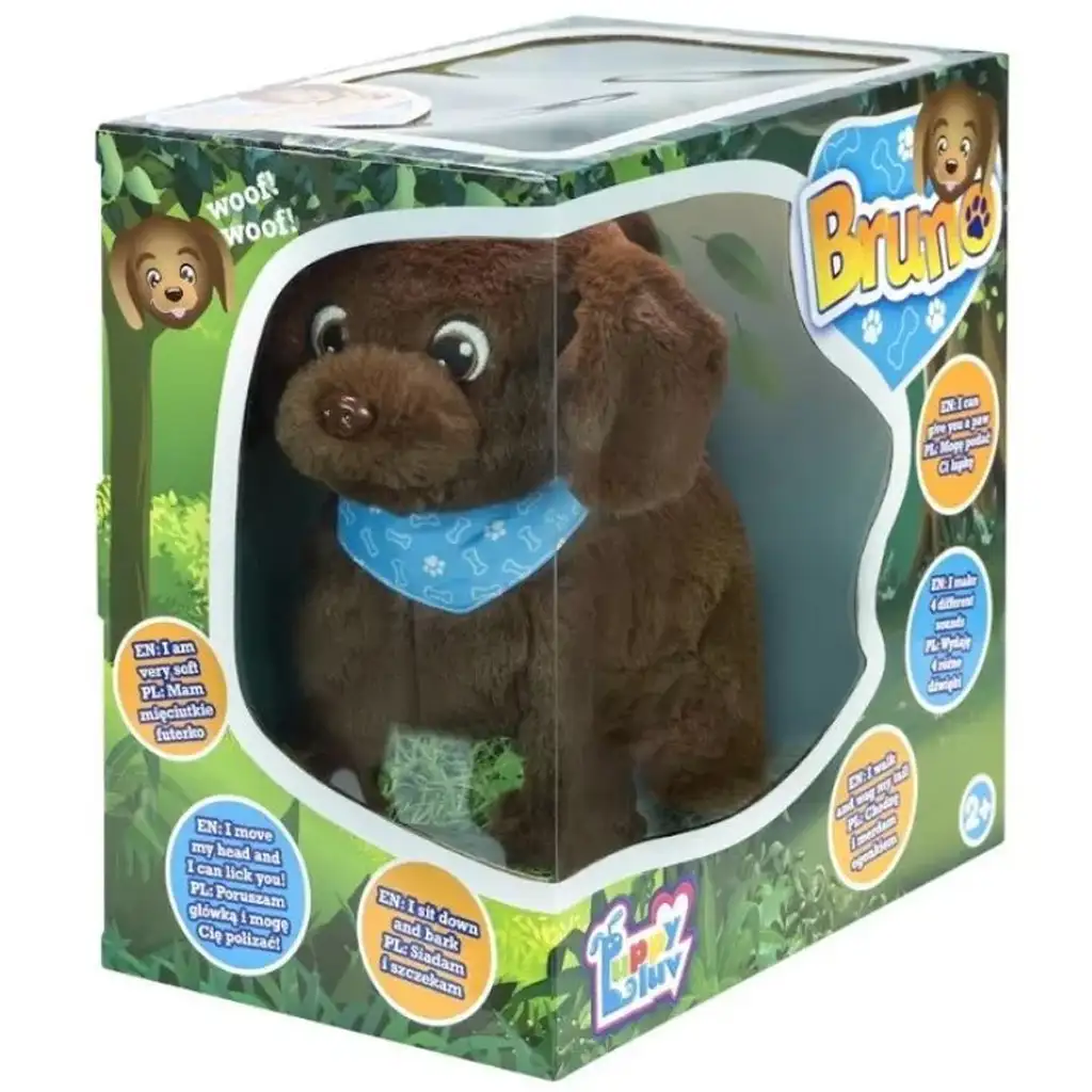 imagen de Perro de peluche interactivo - Bruno 1