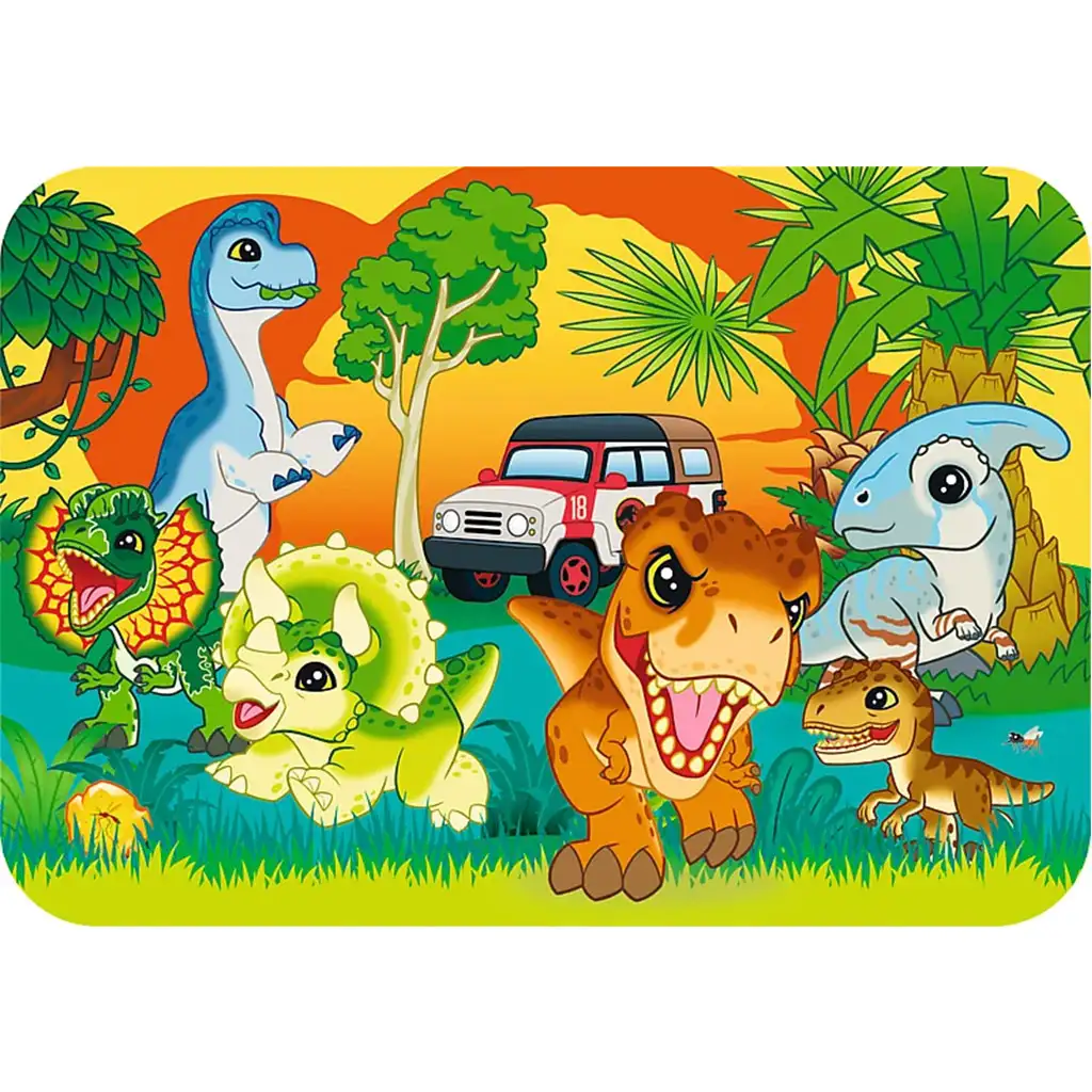imagen de Perros en el campo rompecabezas Easy Piece de 300 piezas - Trefl 2