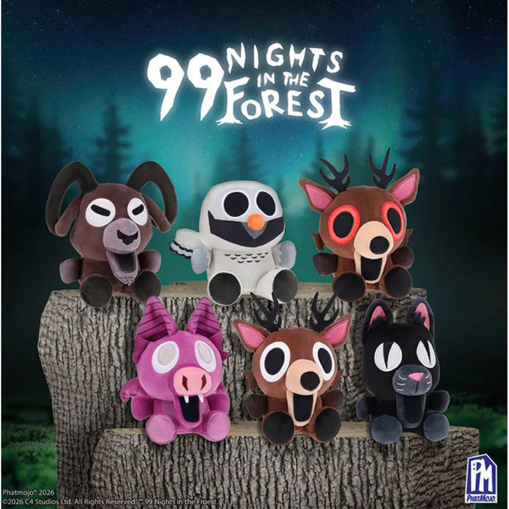 imagen de Phatmojo 99 Nights in the Forest figura de peluche sorpresa con código DLC 3