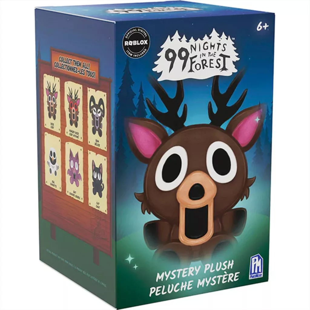 imagen de Phatmojo 99 Nights in the Forest figura de peluche sorpresa con código DLC 1
