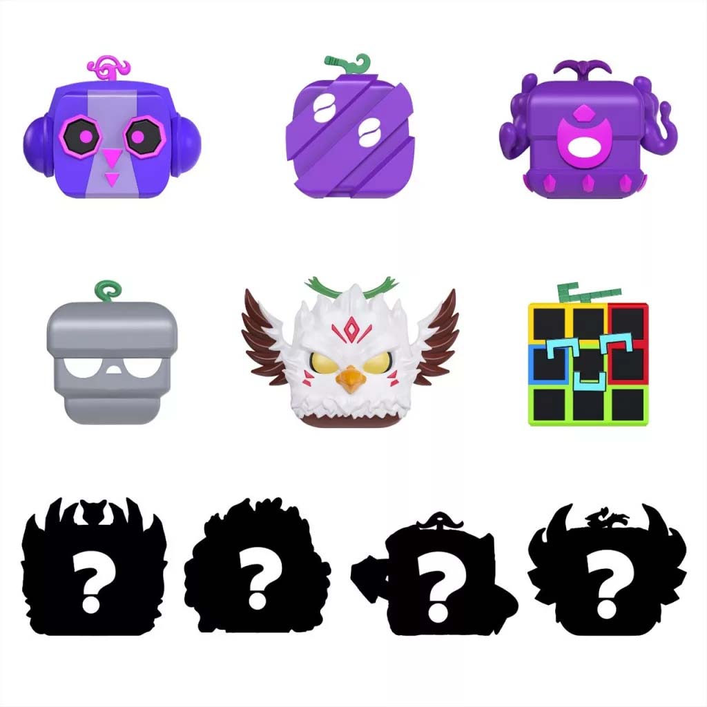 imagen de PhatMojo Blox Fruits figura mini sorpresa serie 3 con código DLC 2