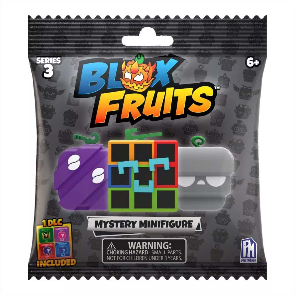 imagen de PhatMojo Blox Fruits figura mini sorpresa serie 3 con código DLC 1