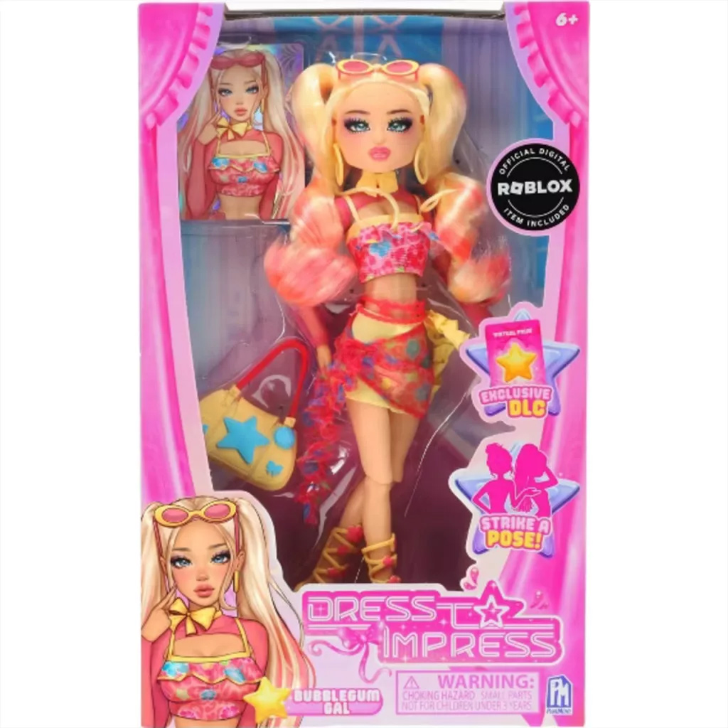 imagen de PhatMojo Dress to Impress Muñeca de Moda - con código DLC de Gum Gal 1