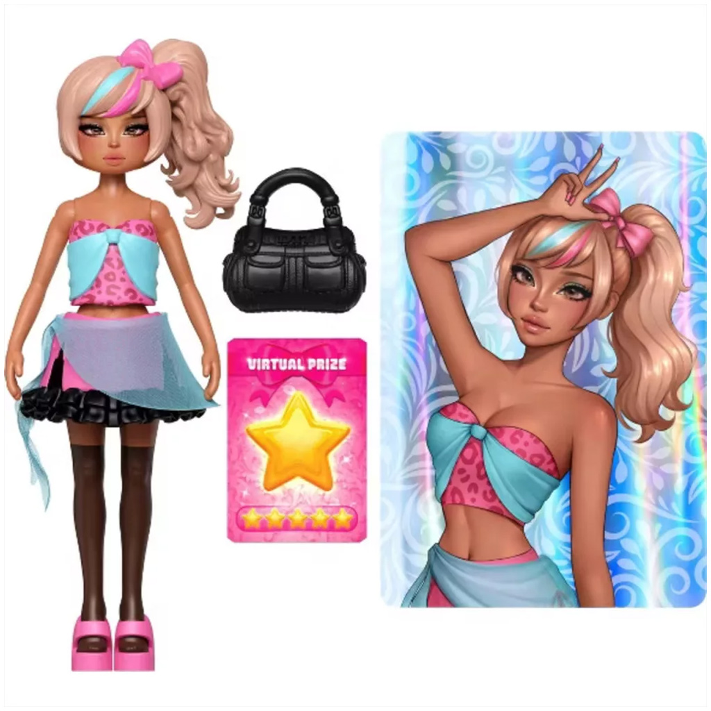 imagen de PhatMojo Dress to Impress muñeca sorpresa, 2. serie, con código DLC 5