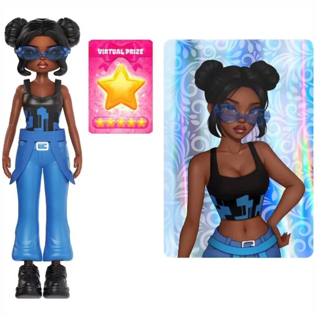 imagen de PhatMojo Dress to Impress muñeca sorpresa, 2. serie, con código DLC 6