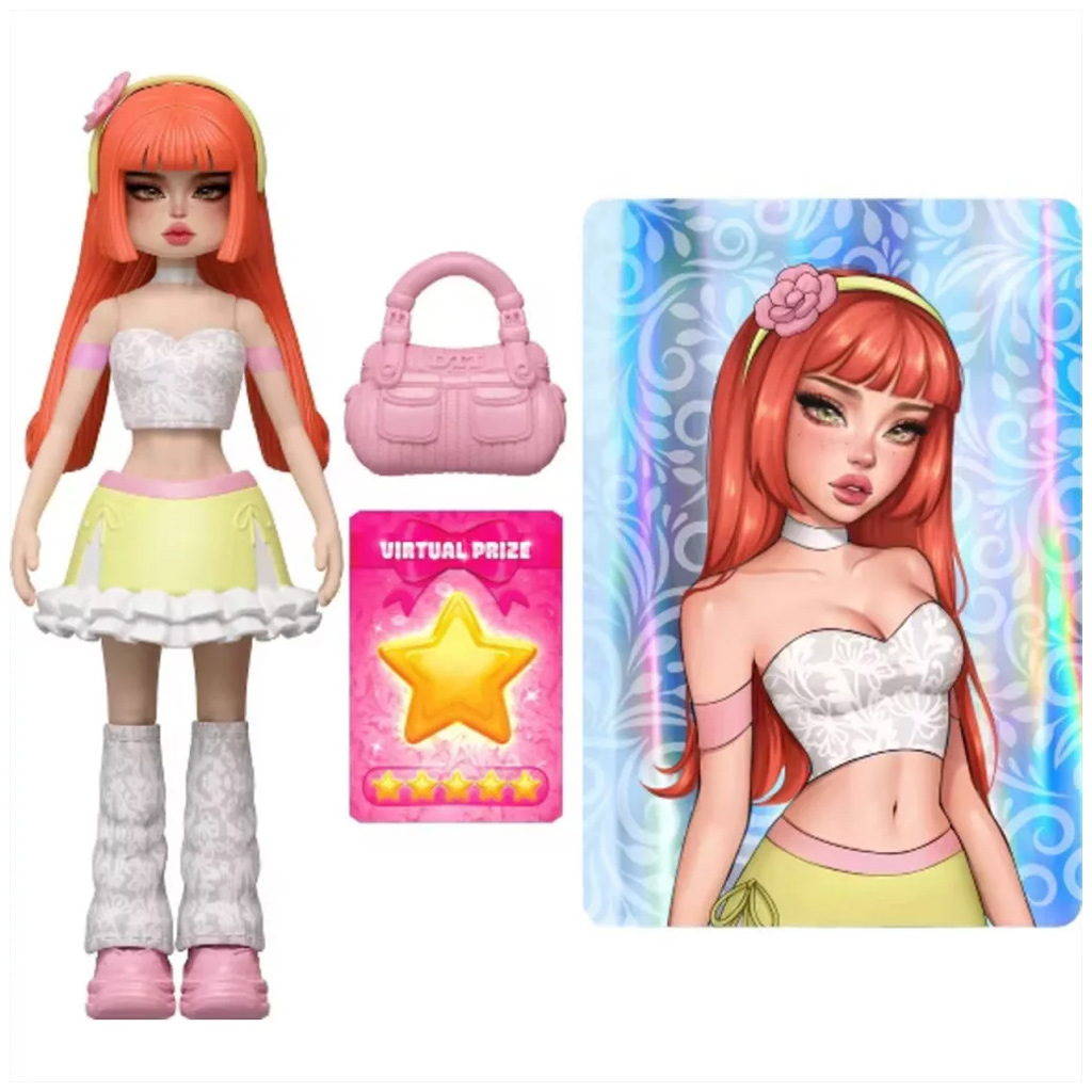 imagen de PhatMojo Dress to Impress muñeca sorpresa, 2. serie, con código DLC 7