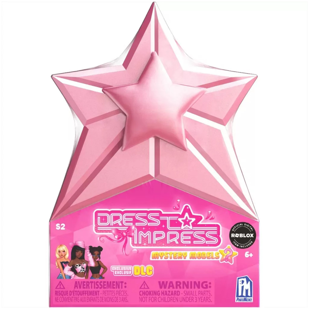 imagen de PhatMojo Dress to Impress muñeca sorpresa, 2. serie, con código DLC 1