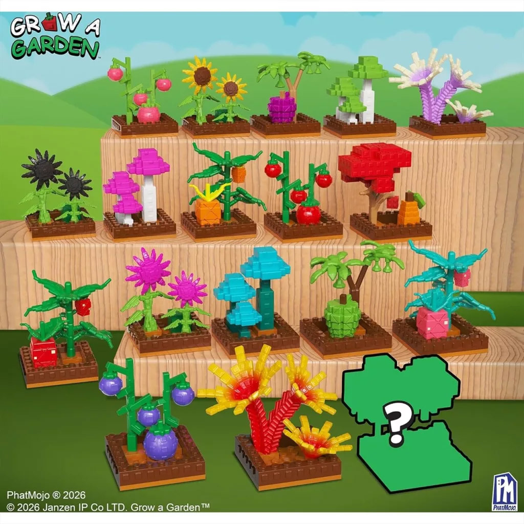 imagen de PhatMojo Grow a Garden figura sorpresa con código DLC 4