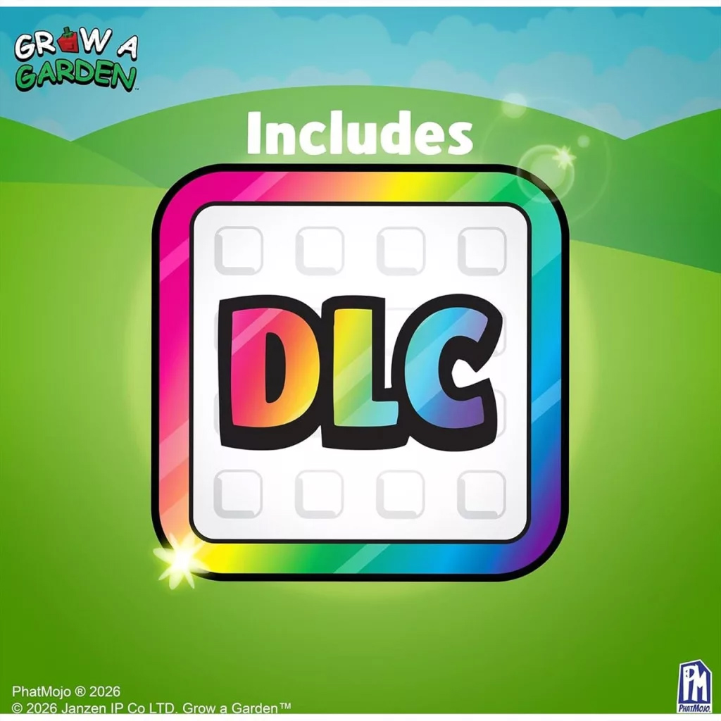 imagen de PhatMojo Grow a Garden figura sorpresa con código DLC 5