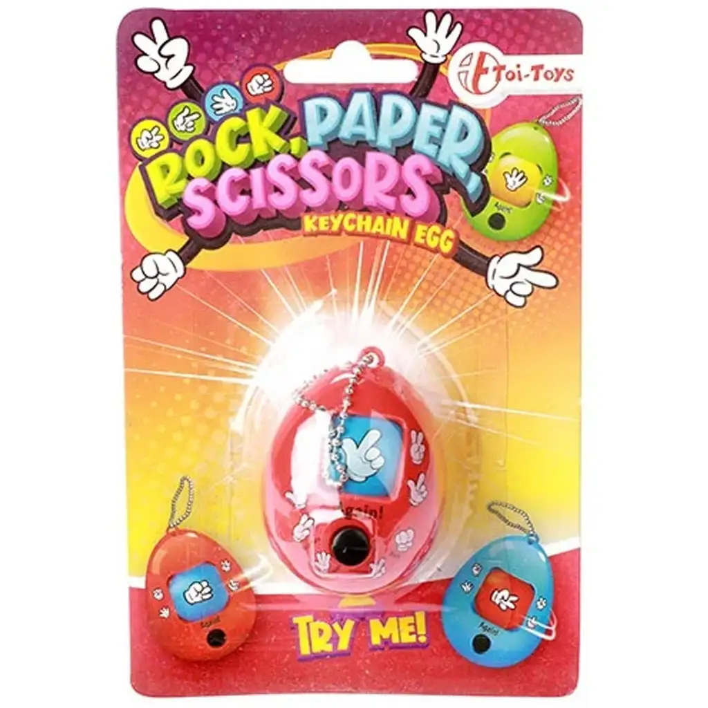 imagen de Piedra, Papel, Tijera llavero en varias versiones 1ud 2