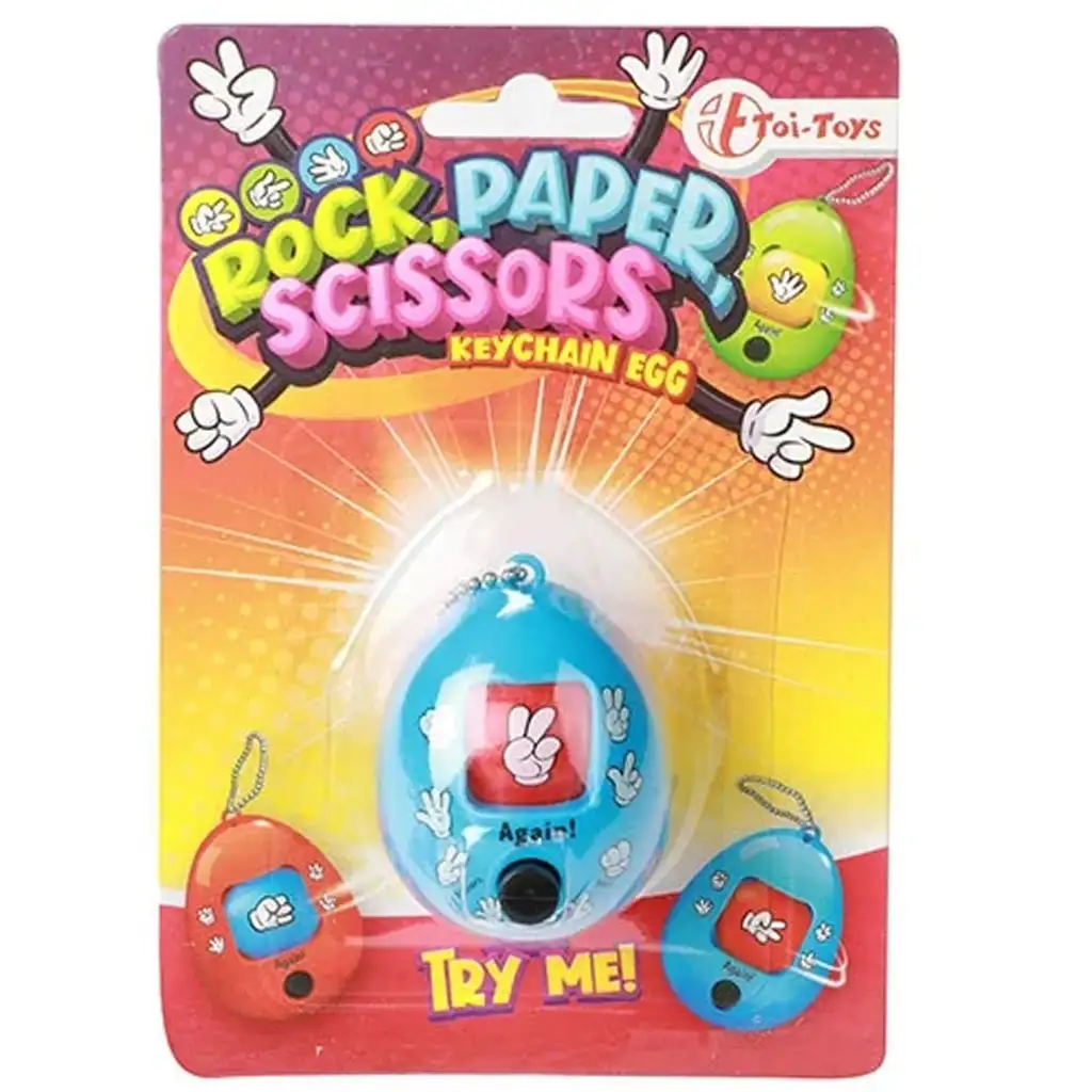 imagen de Piedra, Papel, Tijera llavero en varias versiones 1ud 3