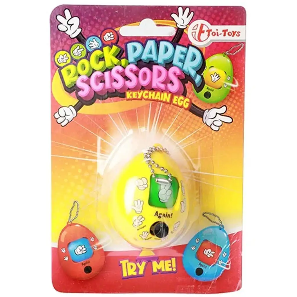 imagen de Piedra, Papel, Tijera llavero en varias versiones 1ud 4