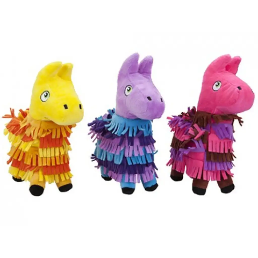 imagen de Piñata llama figura de peluche de 25 cm en 3 versiones 1