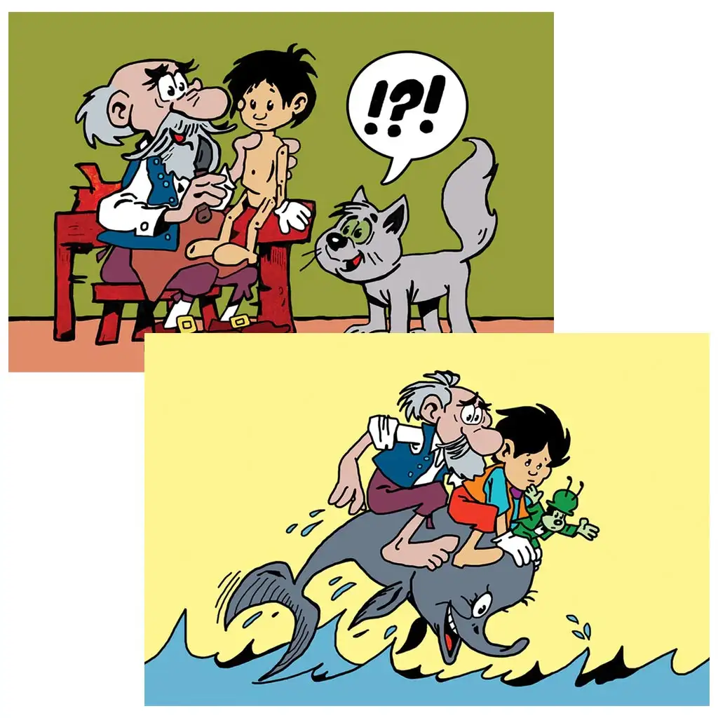 imagen de Pinocho (con ilustraciones de Attila Dargay) diaporama 2