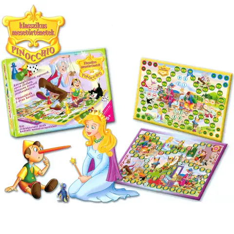 imagen de Pinocho Dos juegos de mesa maravillosos - D-Toys 1