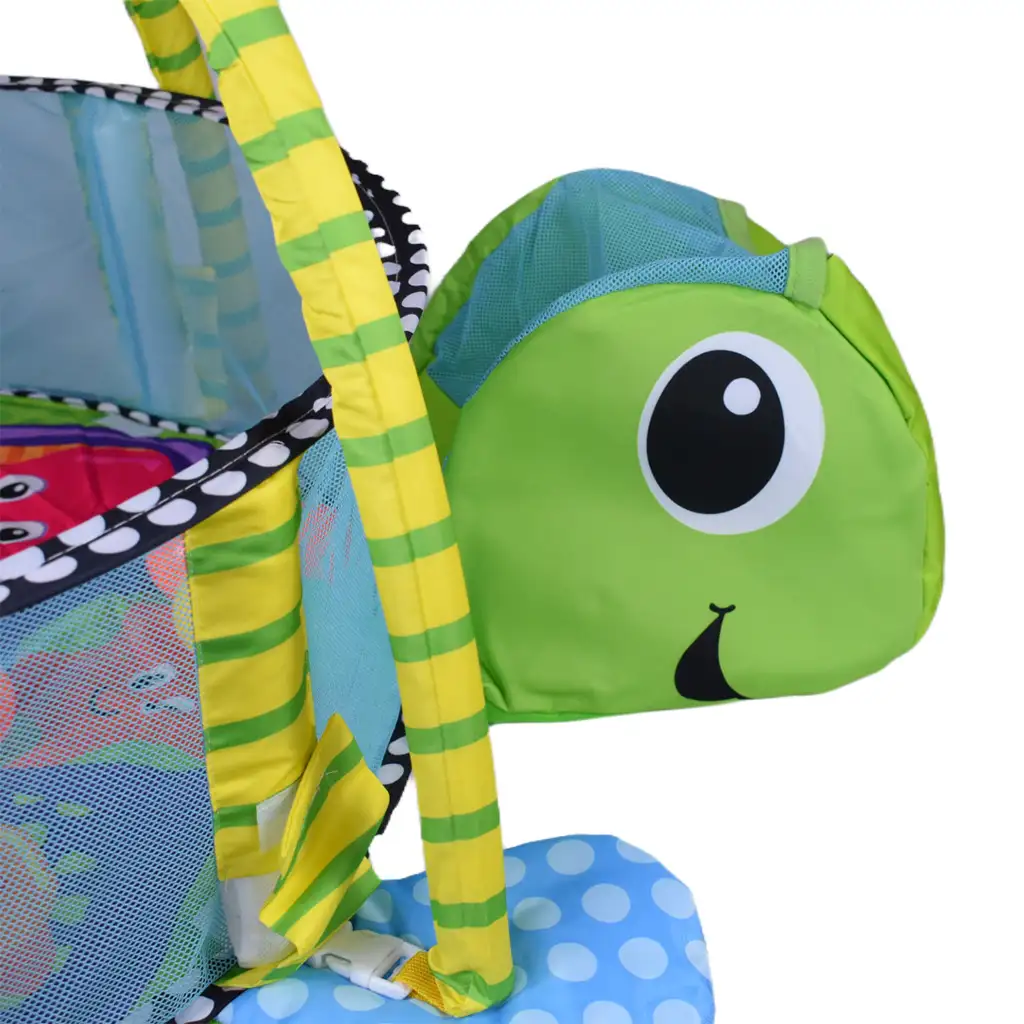 imagen de Piscina de bebé con tortuga y pelotas y accesorios 70x90cm 3