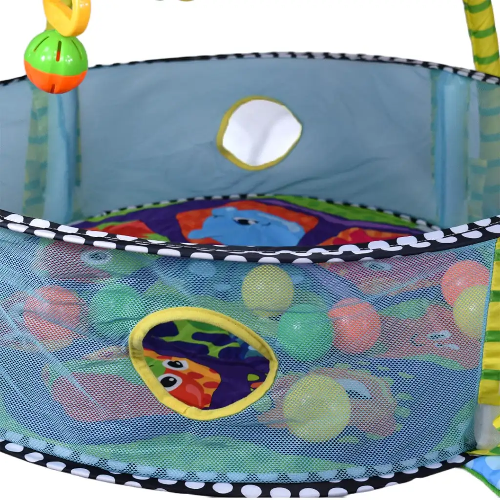 imagen de Piscina de bebé con tortuga y pelotas y accesorios 70x90cm 6