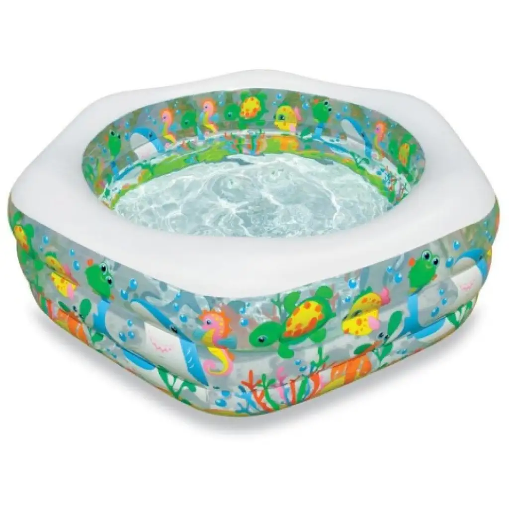 imagen de Piscina de mundo oceánico - Intex 1