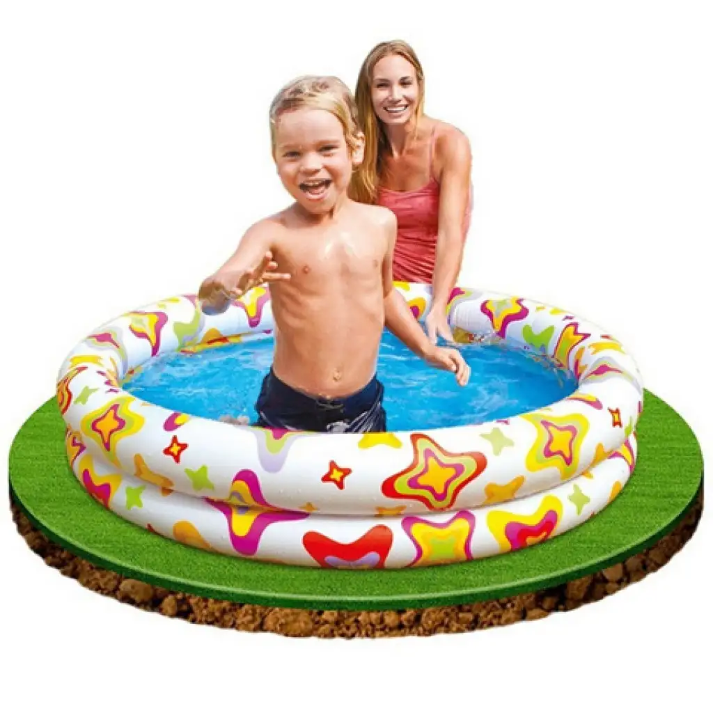 imagen de Piscina inflable Circles Fun 122x25cm 3