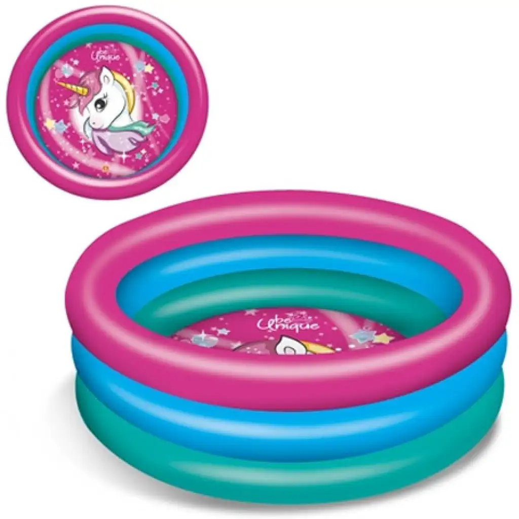 imagen de Piscina inflable de unicornio 100cm - Mondo Toys 1