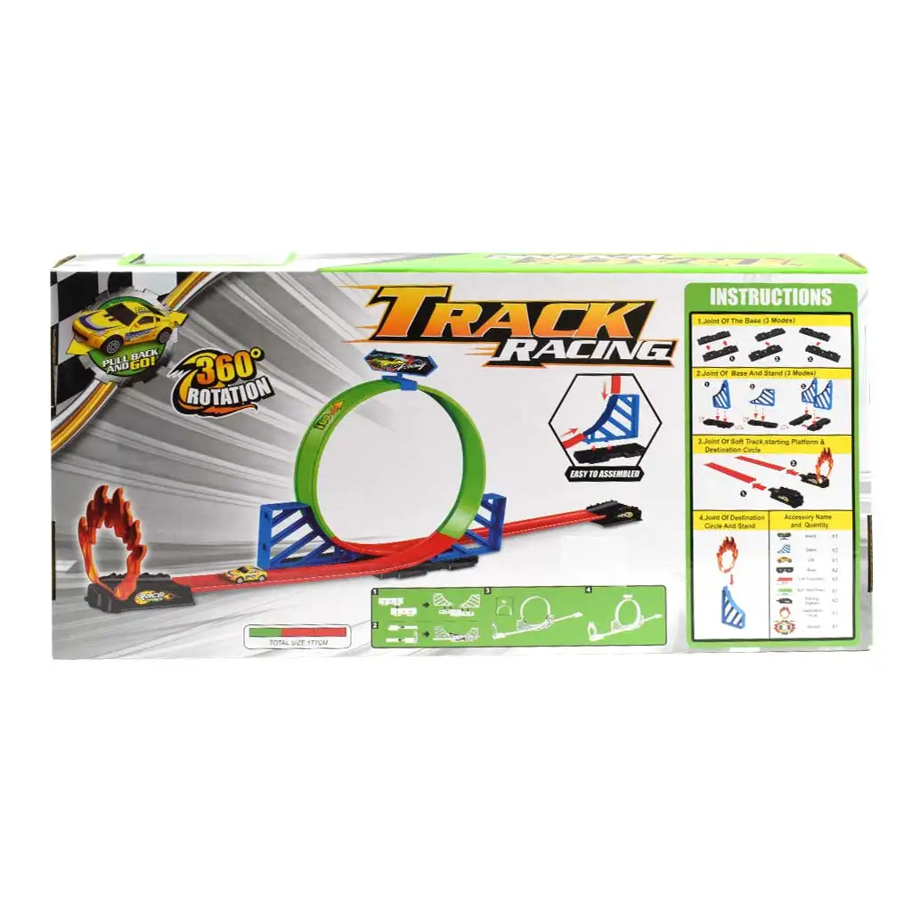 imagen de Pista de carreras Track Racing 360° con 1 cochecito 2