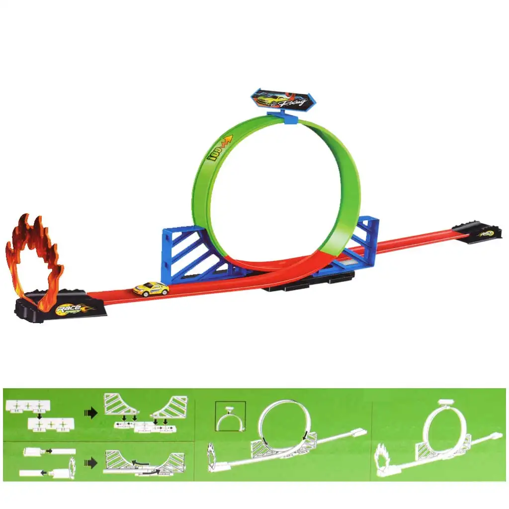 imagen de Pista de carreras Track Racing 360° con 1 cochecito 3