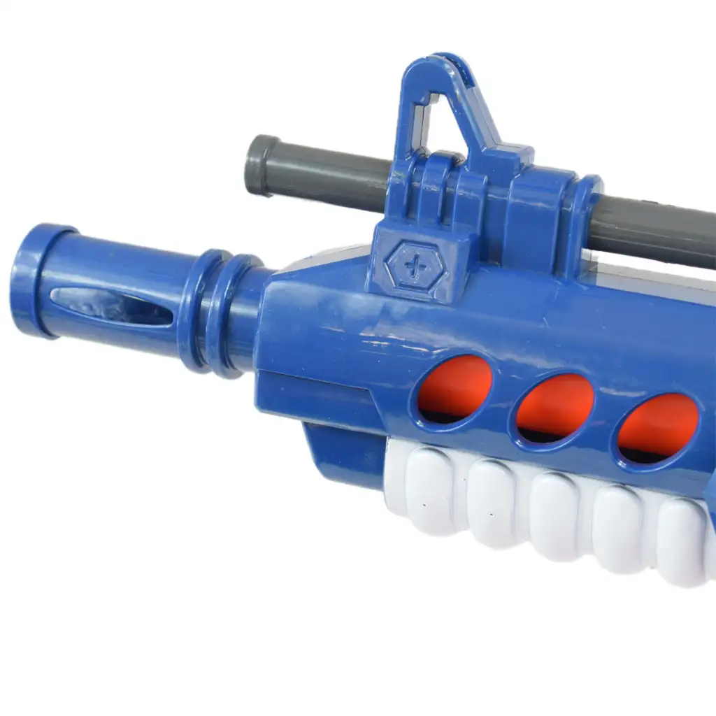 imagen de Pistola de Balas Blandas: Arma eléctrica de espuma con cargador y balas en dos versiones de 60cm 4