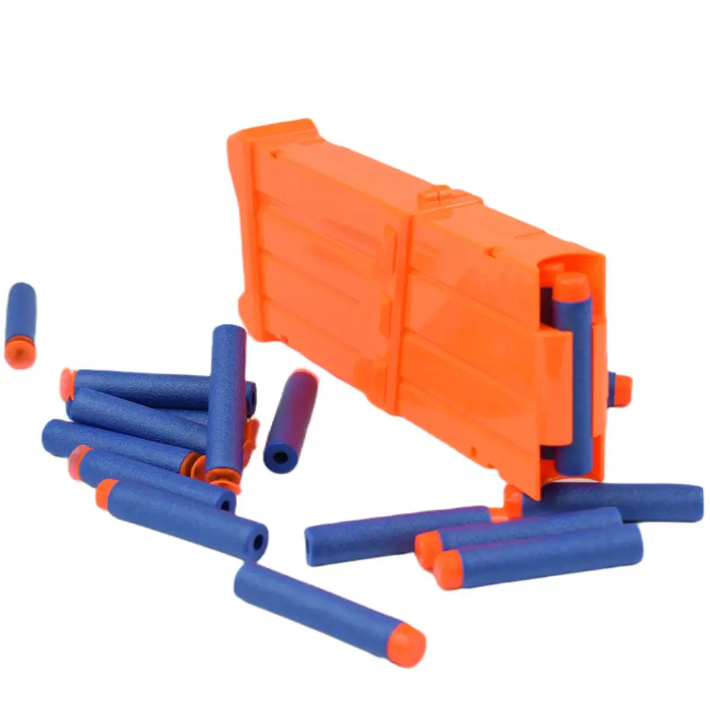 imagen de Pistola de Balas Blandas: Arma eléctrica de espuma con cargador y balas en dos versiones de 60cm 7
