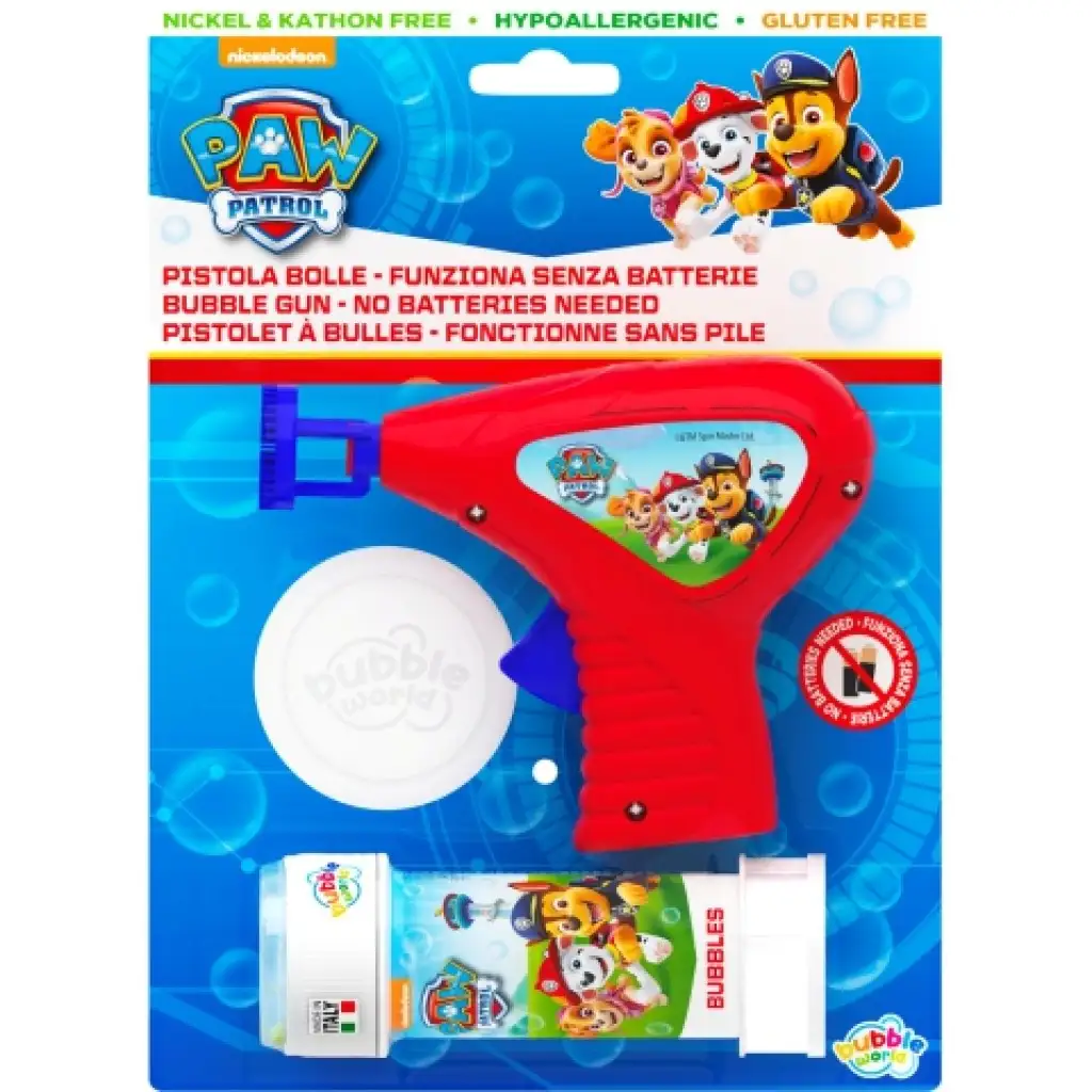 imagen de Pistola de burbujas de Patrulla Canina de 60 ml 1