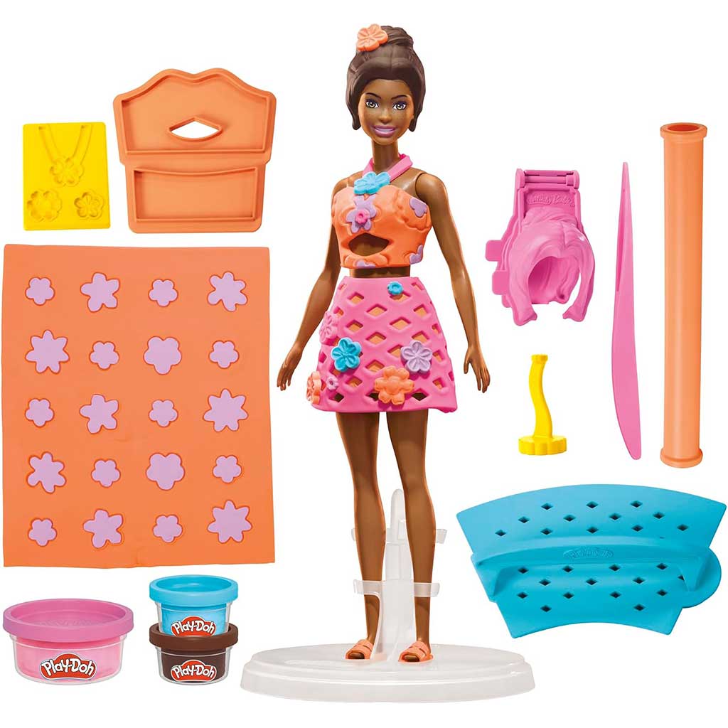imagen de Play-Doh: Barbie Conjunto de arcilla de día de playa - Hasbro 2