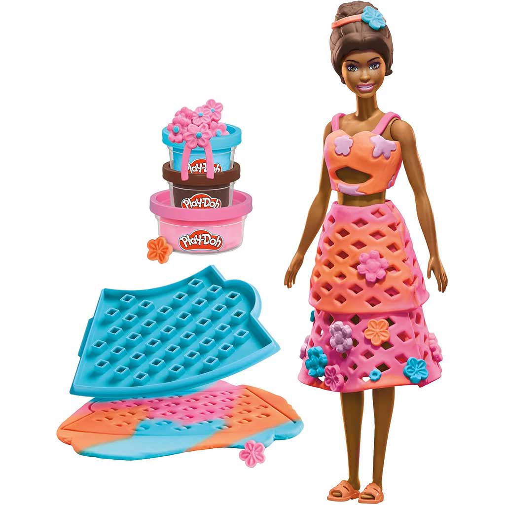 imagen de Play-Doh: Barbie Conjunto de arcilla de día de playa - Hasbro 3