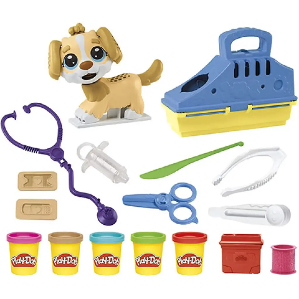 imagen de Play-Doh Care 'n Carry Vet set de plastilina - Hasbro 2