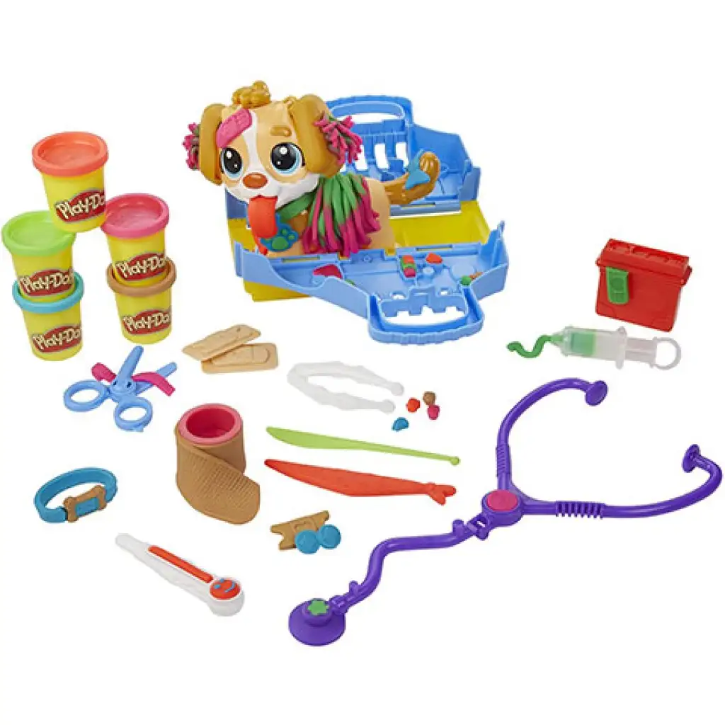 imagen de Play-Doh Care 'n Carry Vet set de plastilina - Hasbro 3