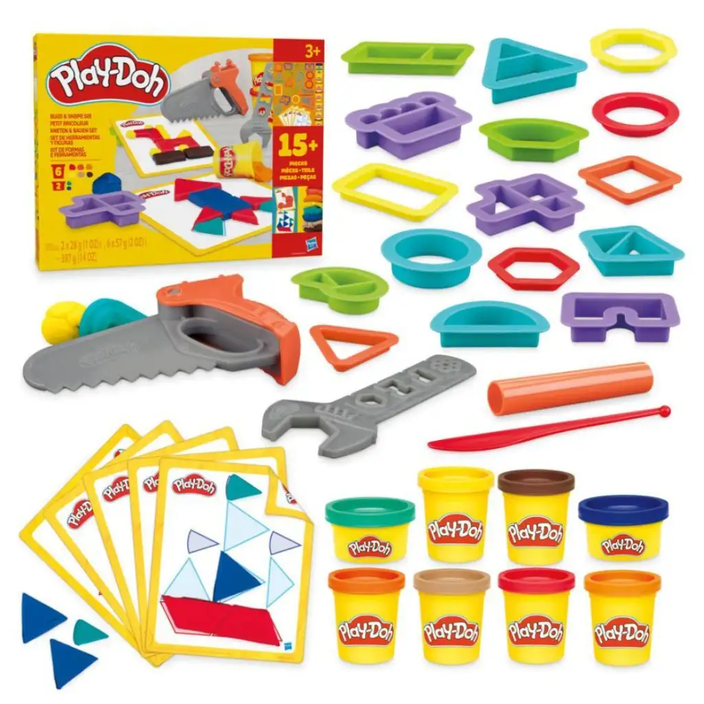 imagen de Play-Doh: Construye y da forma a un gran set de plastilina - Hasbro 2