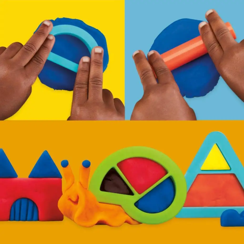 imagen de Play-Doh: Construye y da forma a un gran set de plastilina - Hasbro 3