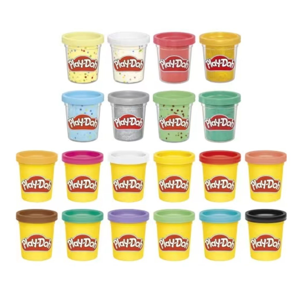 imagen de Play-Doh: Crea y Celebra set de plastilina de 20 piezas - Hasbro 2