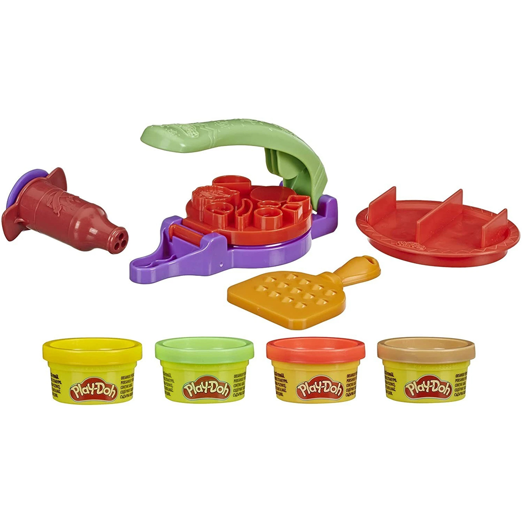 imagen de Play-Doh: Creaciones de Cocina Tiempo de Tacos juego de 4 piezas con plastilina - Hasbro 2