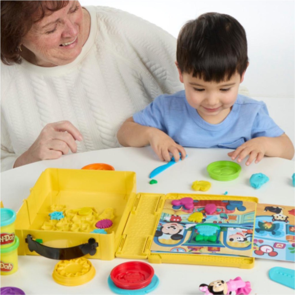imagen de Play-Doh: Disney Jr. Crea una Historia set de plastilina - Hasbro 2
