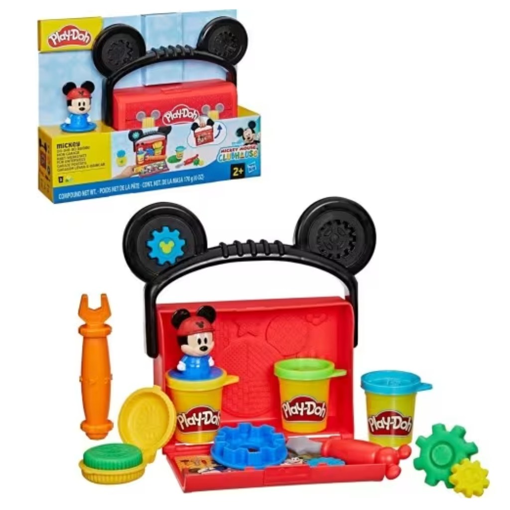imagen de Play-Doh: Disney Jr. On-The-Go Mickey set de plastilina portátil - Hasbro 2