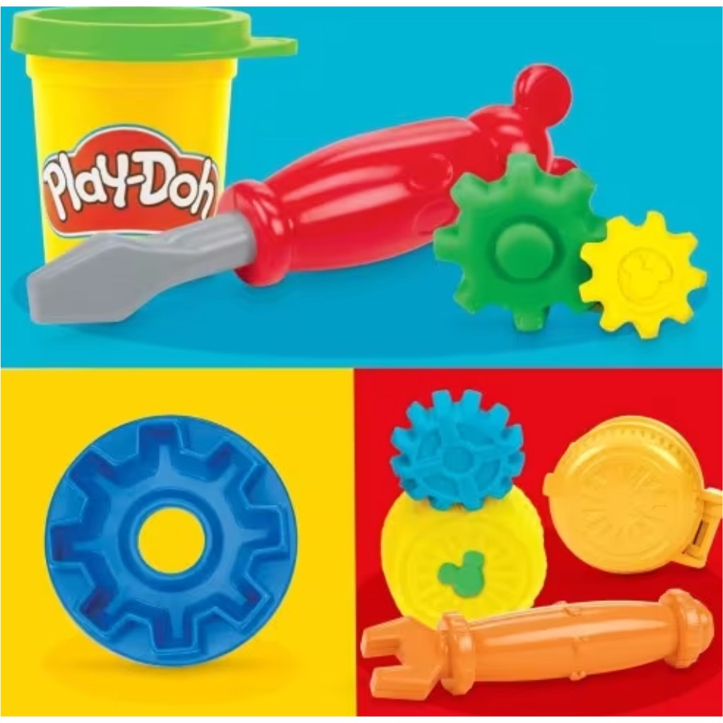 imagen de Play-Doh: Disney Jr. On-The-Go Mickey set de plastilina portátil - Hasbro 4