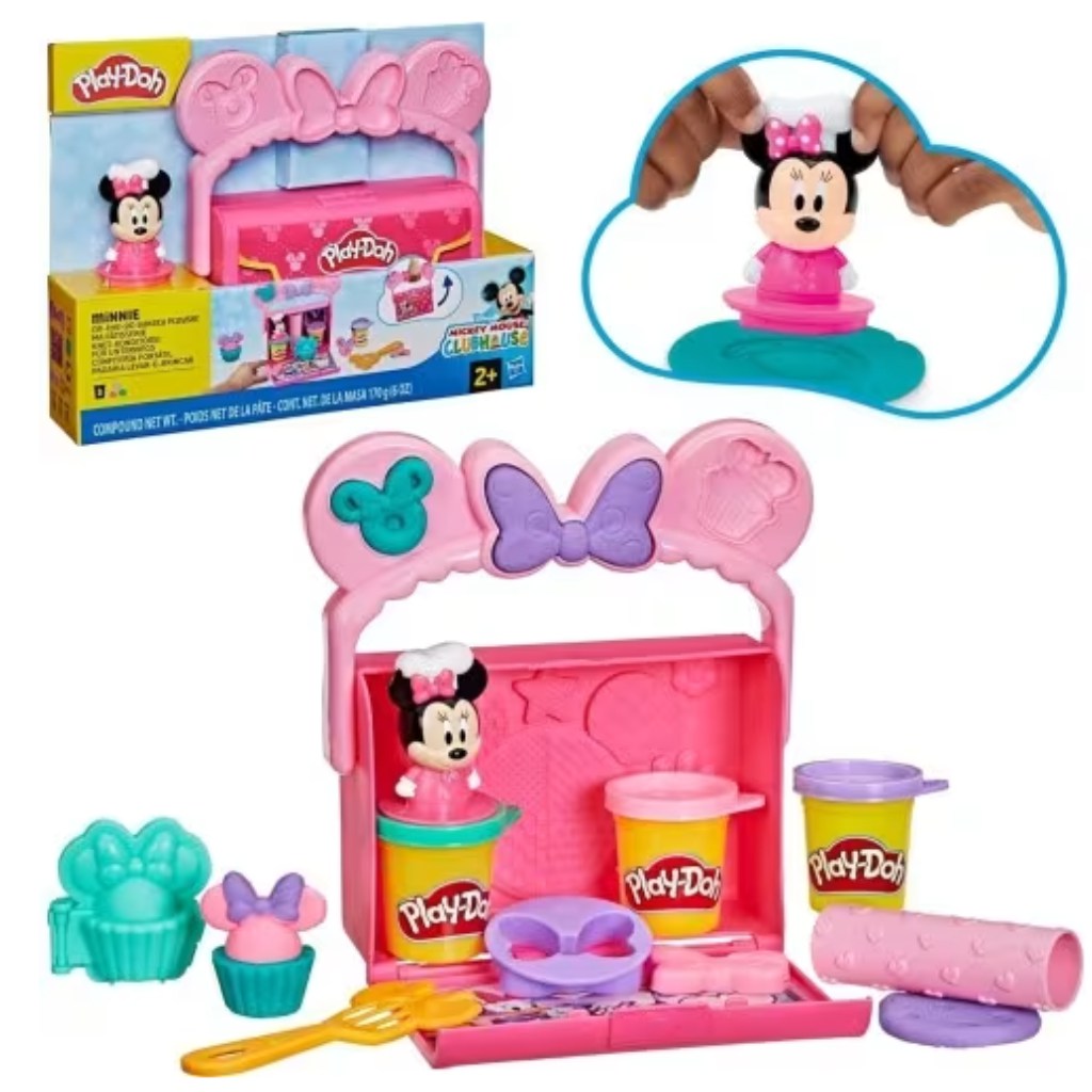 imagen de Play-Doh: Disney Jr. On-The-Go Minnie set de plastilina portátil - Hasbro 2