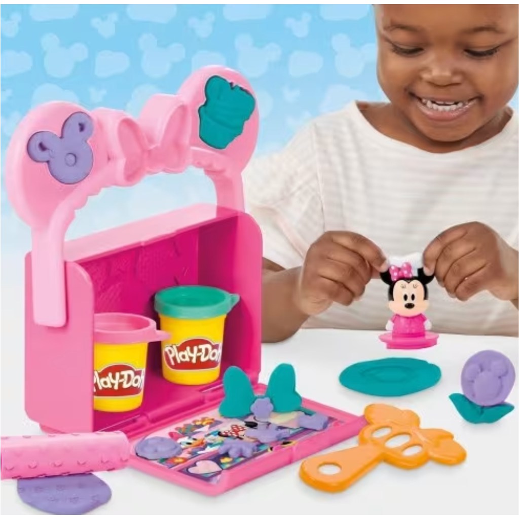 imagen de Play-Doh: Disney Jr. On-The-Go Minnie set de plastilina portátil - Hasbro 4