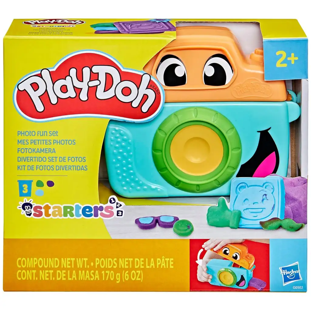 imagen de Play-Doh: Divertida cámara de fotos set inicial de plastilina - Hasbro 1