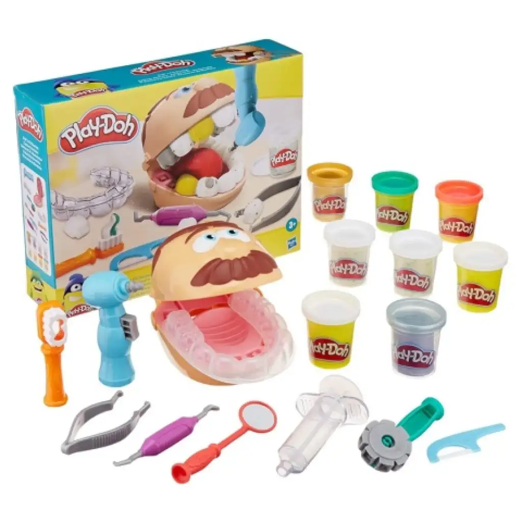 imagen de Play-Doh: Dr. Drill N Fill set de dentista con accesorios - Hasbro 2