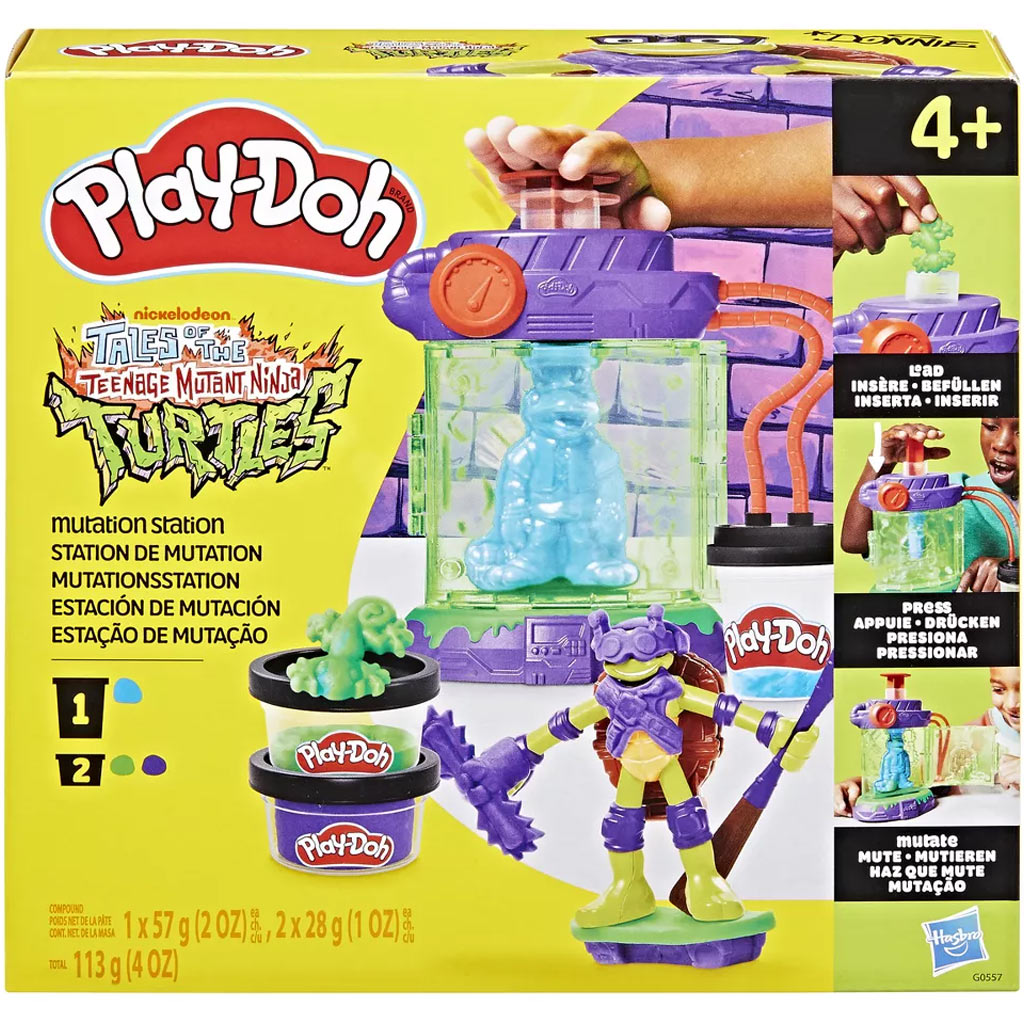 imagen de Play-Doh: Estación de mutación de las Tortugas Ninja - Hasbro 1