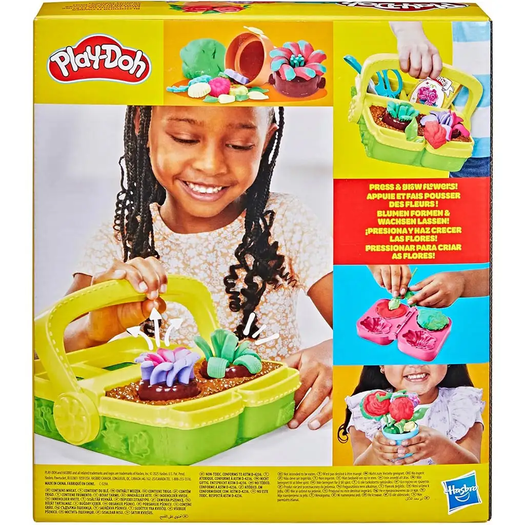 imagen de Play-Doh: Juego de plastilina de flores en flor - Hasbro 5